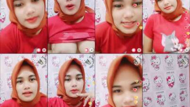 mama muda jilbab oren live kasih lihat nenen - facecrot